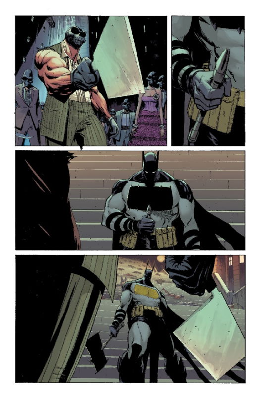 Absolute Batman #1 - page 27 - Artists' Proof By Frank Martin