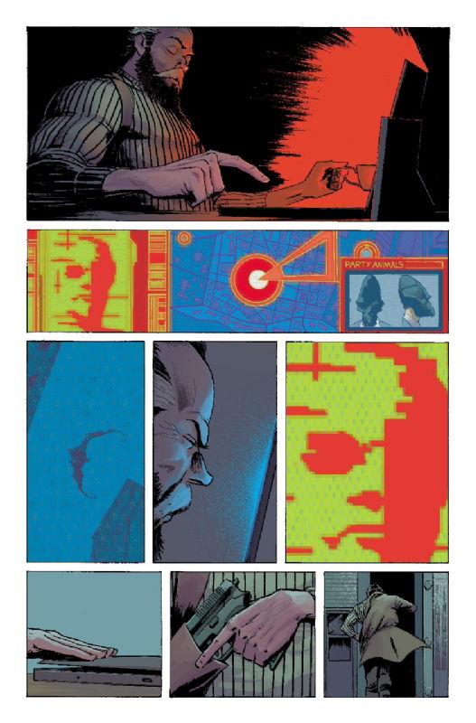 Absolute Batman #1 - page 7 - Artists' Proof By Frank Martin