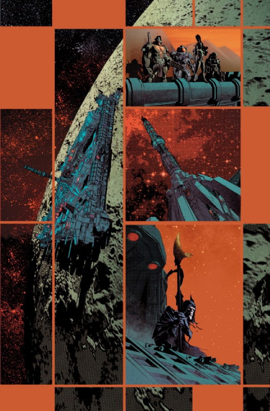 Thanos #1 - page 1 - Artists' Proof By Frank Martin