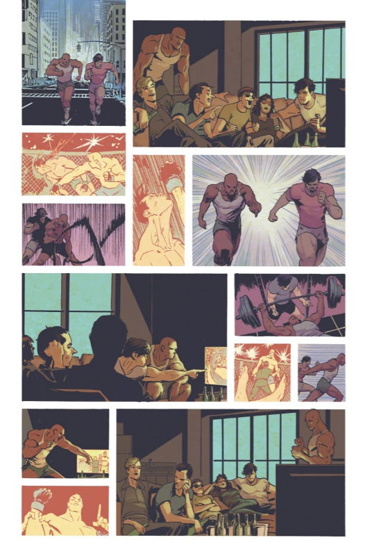 Absolute Batman #10 - page 7 - Artists' Proof By Frank Martin