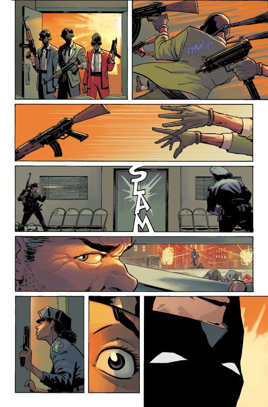 Absolute Batman #1 - page 21 - Artists' Proof By Frank Martin