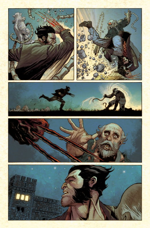 X Lives of Wolverine #1 - page 11 - Artists' Proof By Frank Martin