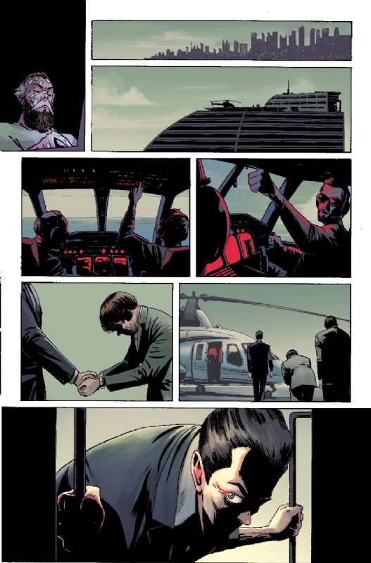 Absolute Batman #1 - page 42 - Artists' Proof By Frank Martin