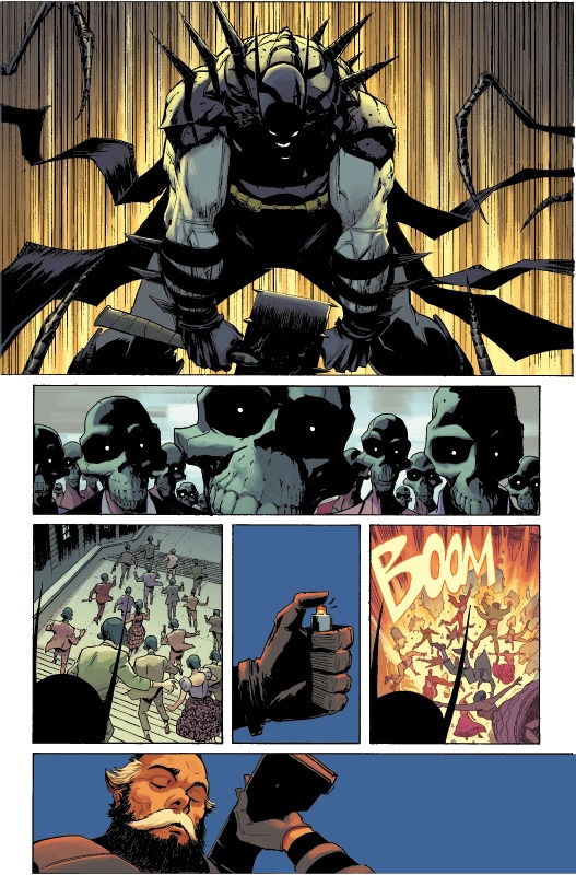 Absolute Batman #1 - page 29 - Artists' Proof By Frank Martin