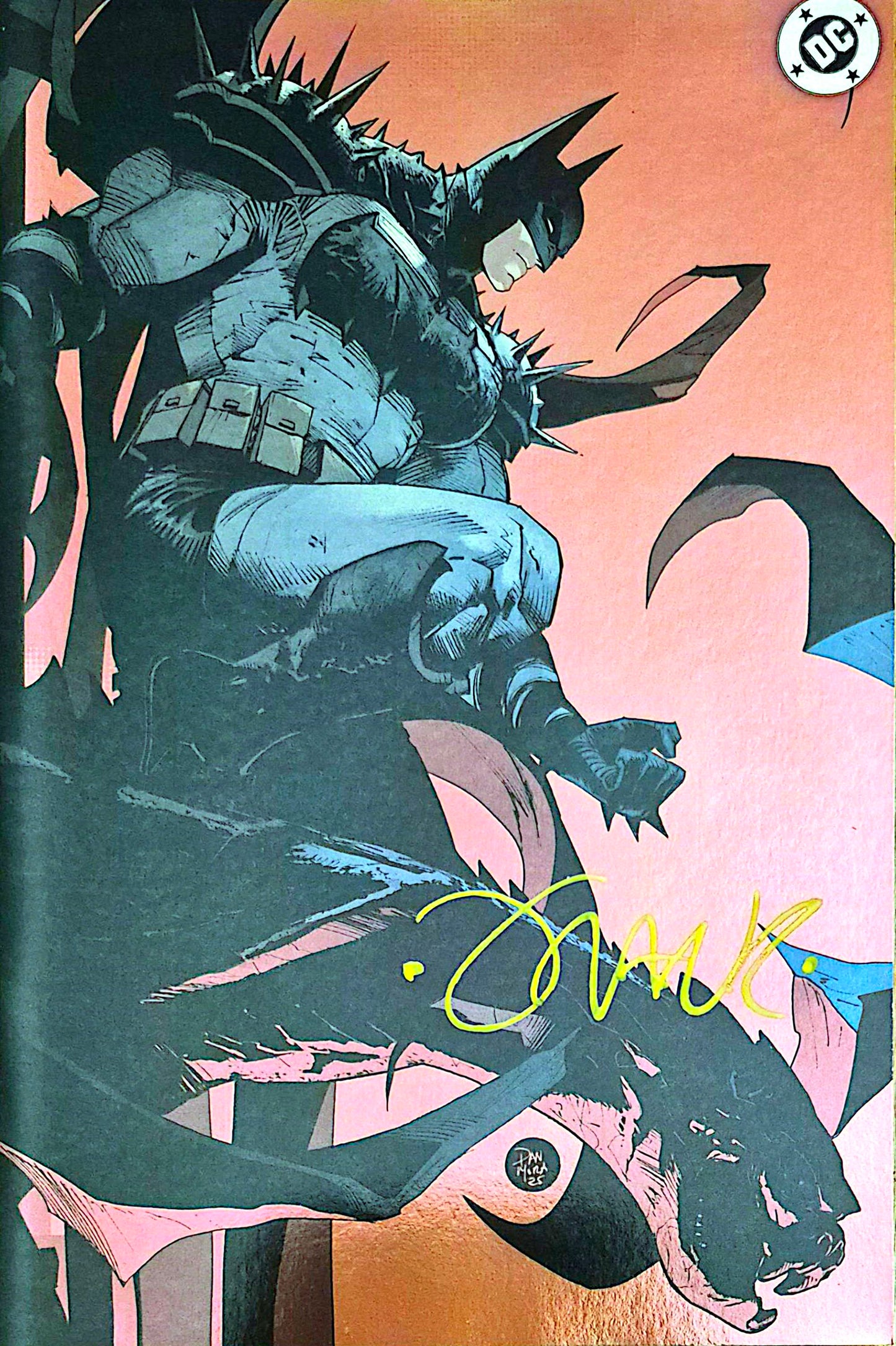 Absolute Batman #1 8th print Dan Mora Foil Variant - Signed by Frank Martin