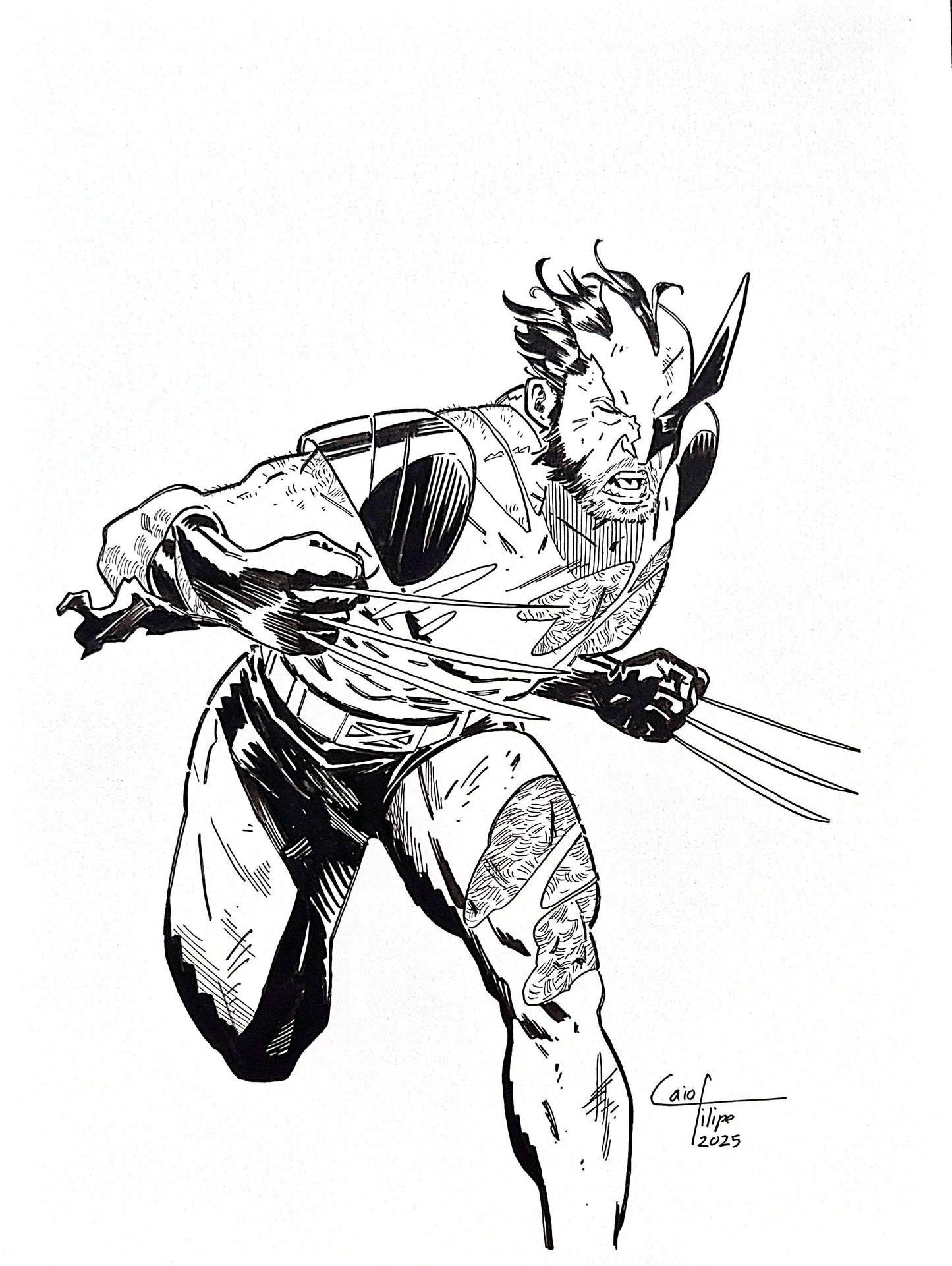 Wolverine - Illustration by Caio Filipe