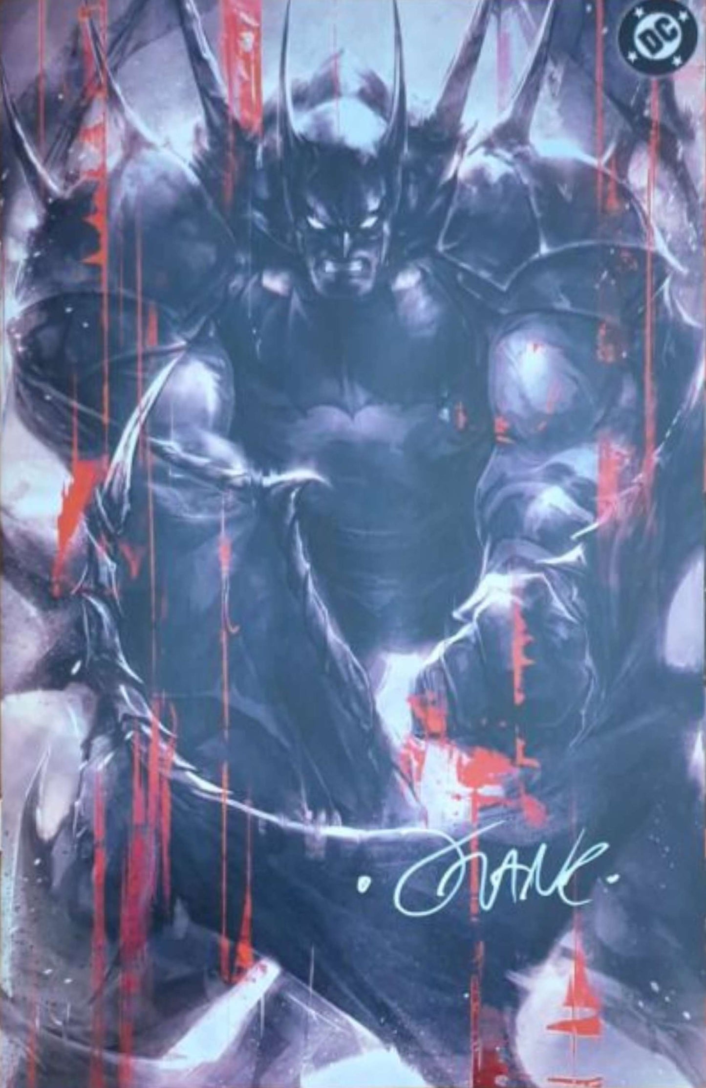 Absolute Batman #6 C2E2 Ivan Tao Virgin Variant - signed by Frank Martin