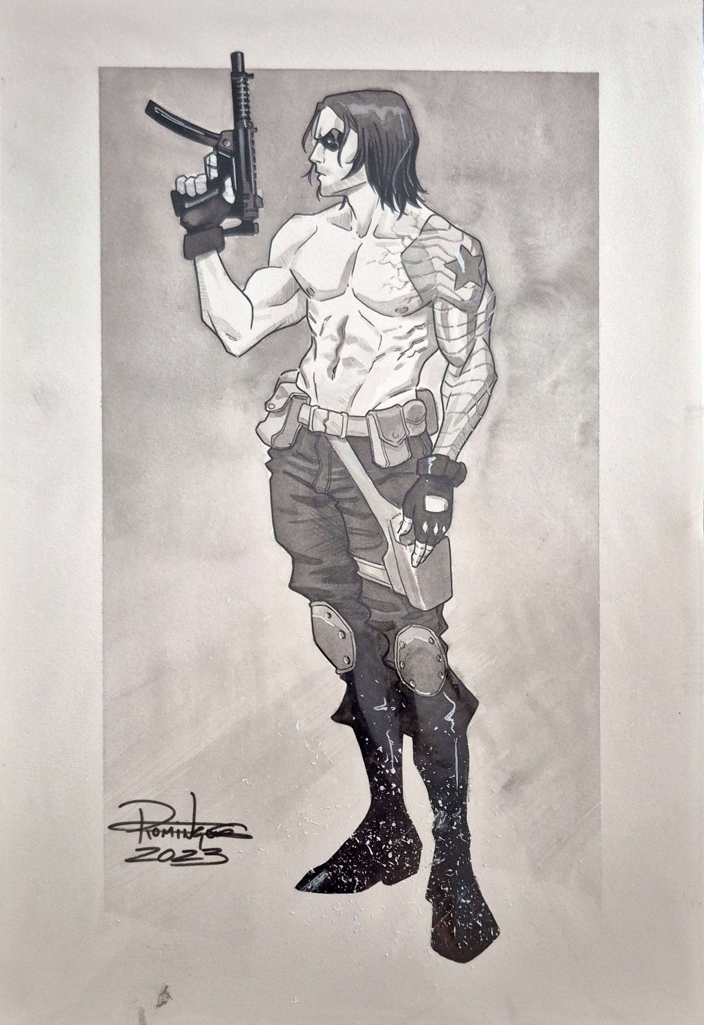 Winter Soldier - Illustration by Rafa Domingues