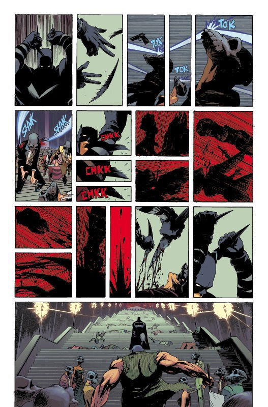 Absolute Batman #1 - page 26 - Artists' Proof By Frank Martin