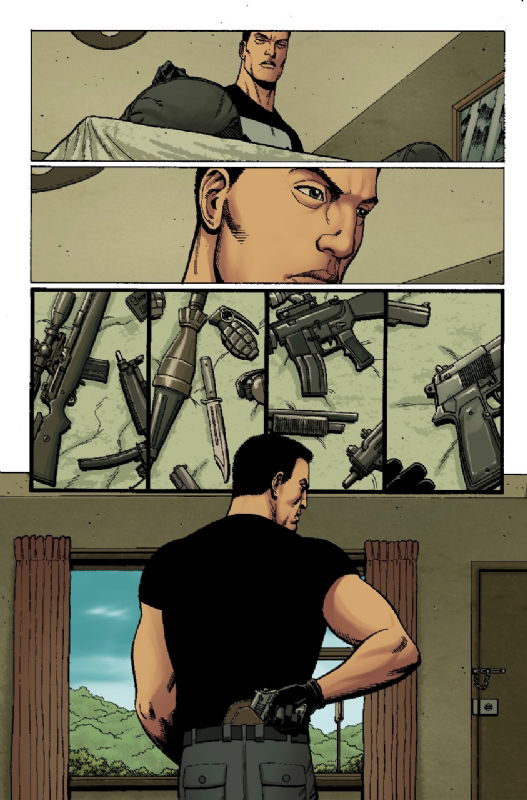 Punisher #2 - page 4 - Artists' Proof By Frank Martin