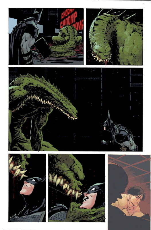 Absolute Batman #10 - page 19 - Artists' Proof By Frank Martin