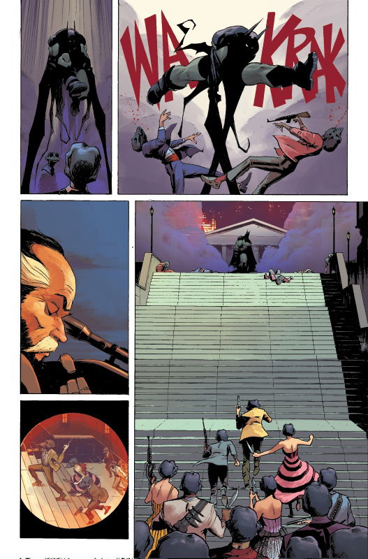 Absolute Batman #1 - page 25 - Artists' Proof By Frank Martin