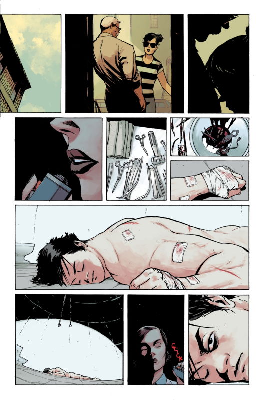 Absolute Batman #10 - page 1- Artists' Proof By Frank Martin