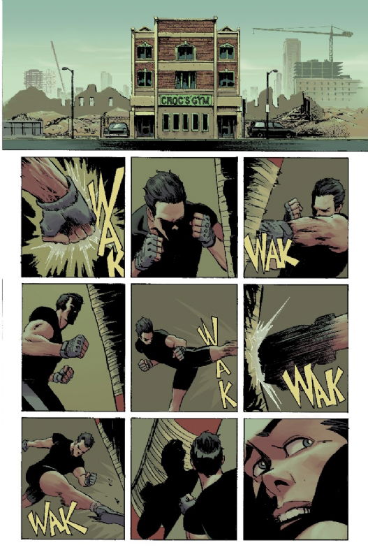 Absolute Batman #1 - page 9 - Artists' Proof By Frank Martin