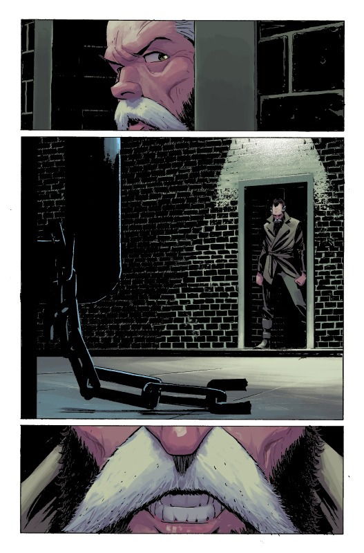 Absolute Batman #1 - page 8 - Artists' Proof By Frank Martin