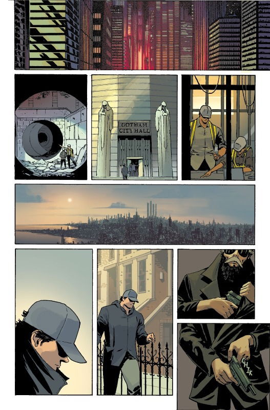 Absolute Batman #1 - page 35 - Artists' Proof By Frank Martin