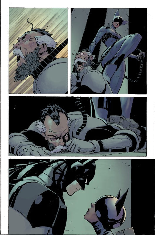 Absolute Batman #13 - page 5 - Artists' Proof By Frank Martin