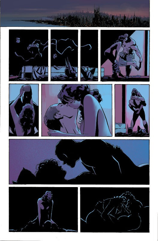 Absolute Batman #13 - page 6 - Artists' Proof By Frank Martin