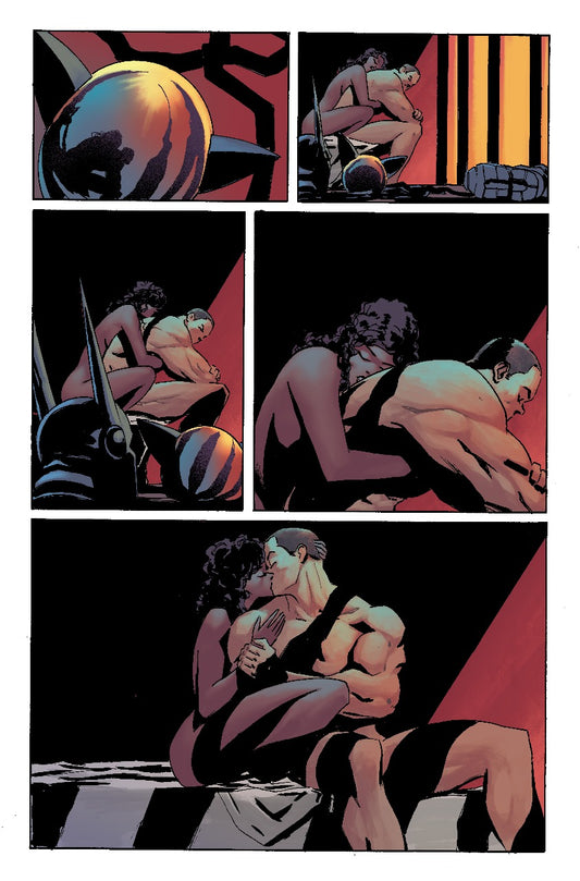 Absolute Batman #13 - page 8 - Artists' Proof By Frank Martin