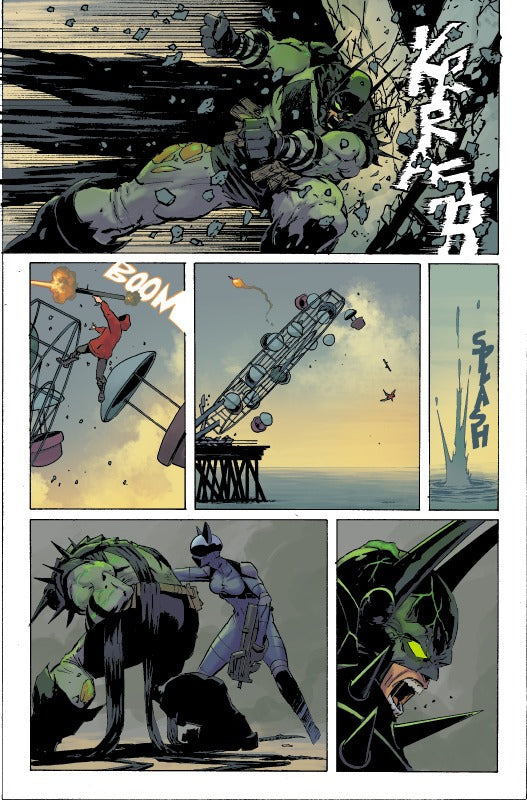 Absolute Batman #13 - page 12 - Artists' Proof By Frank Martin