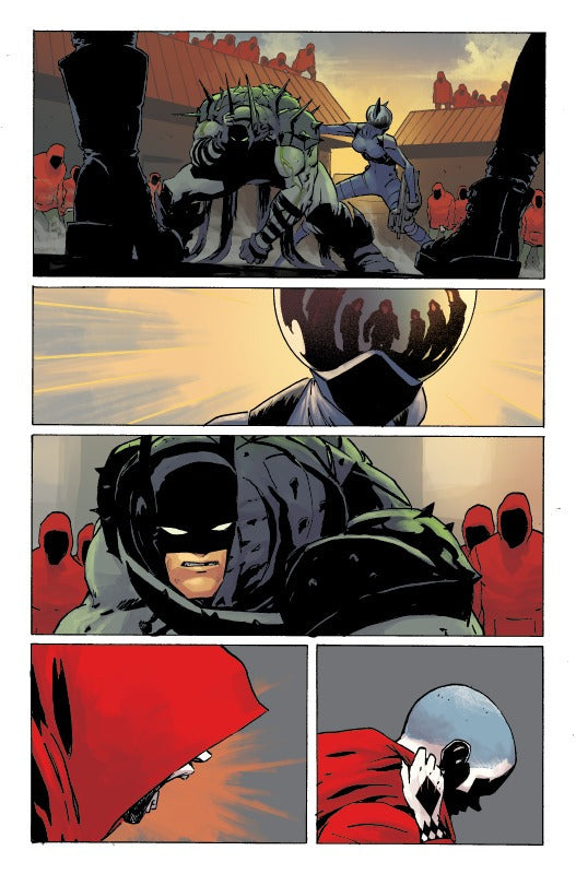 Absolute Batman #13 - page 13 - Artists' Proof By Frank Martin