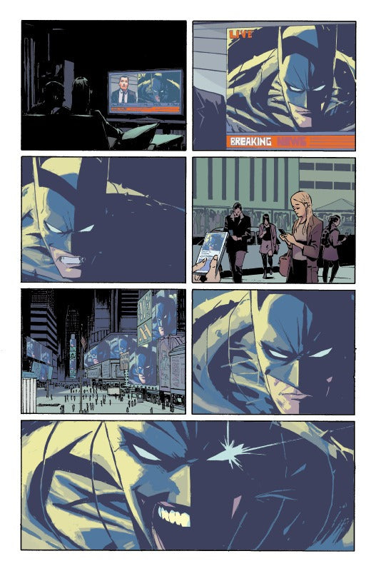 Absolute Batman #13 - page 16 - Artists' Proof By Frank Martin