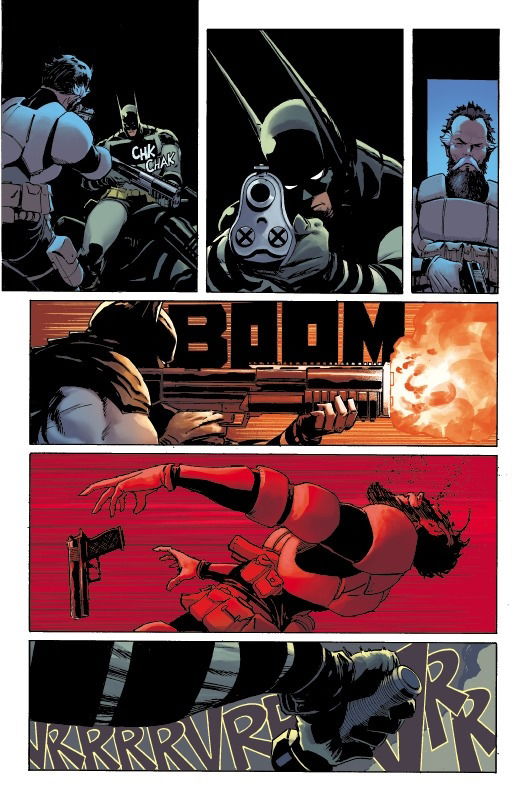 Absolute Batman #1 - page 38 - Artists' Proof By Frank Martin