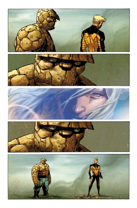 Marvel Two-in-One #1 - page 19 - Artists' Proof By Frank Martin