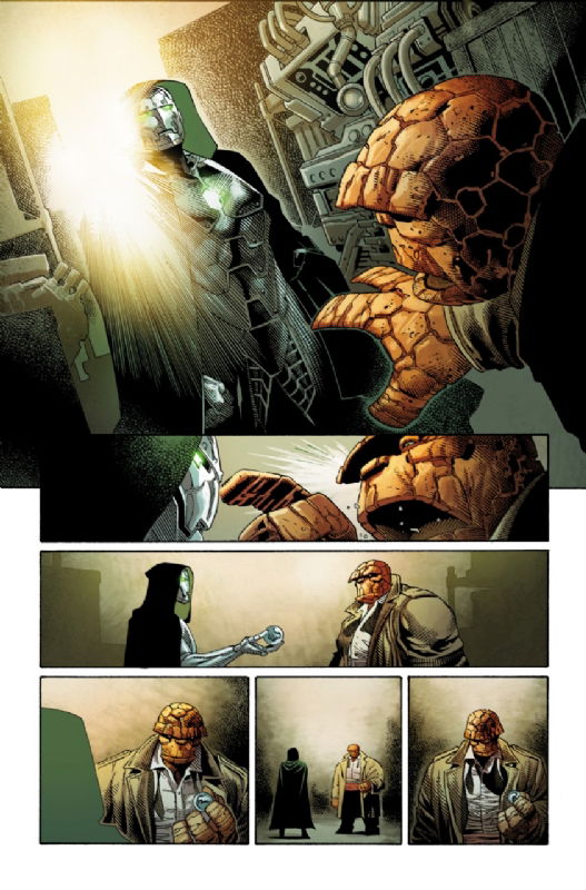 Marvel Two-in-One #1 - page 11 - Artists' Proof By Frank Martin