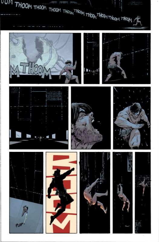 Absolute Batman #10 - page 10 - Artists' Proof By Frank Martin