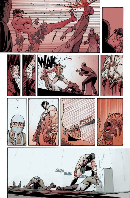 Absolute Batman #10 - page 9 - Artists' Proof By Frank Martin