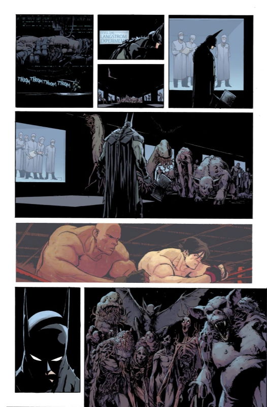 Absolute Batman #10 - page 16 - Artists' Proof By Frank Martin