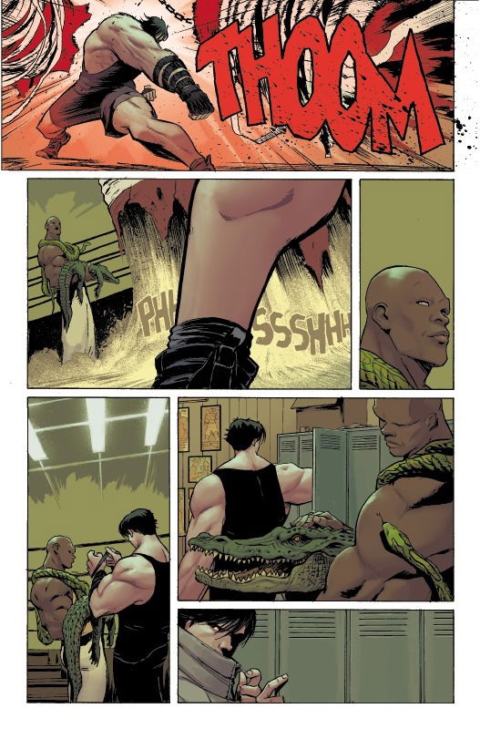 Absolute Batman #1 - page 12 - Artists' Proof By Frank Martin