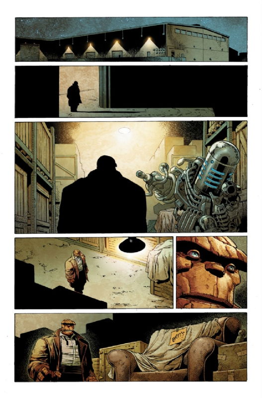 Marvel Two-in-One #1 - page 8 - Artists' Proof By Frank Martin