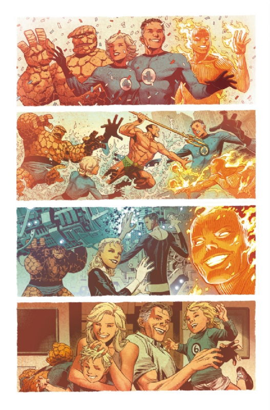 Marvel Two-in-One #1 - page 3 - Artists' Proof By Frank Martin