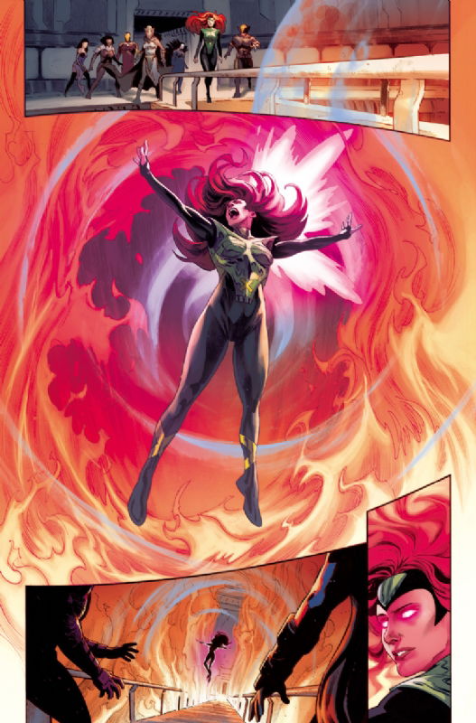 A.X.E. X-Men #1 - page 6 - Artists' Proof By Frank Martin