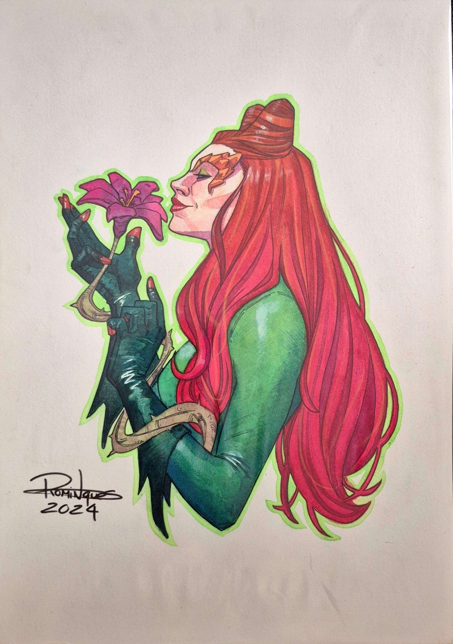 Poison Ivy - Illustration by Rafa Domingues