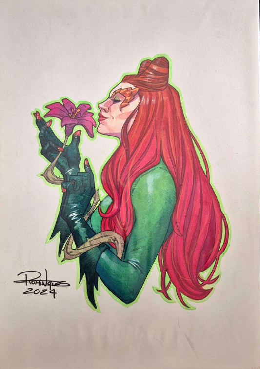 Poison Ivy - Illustration by Rafa Domingues