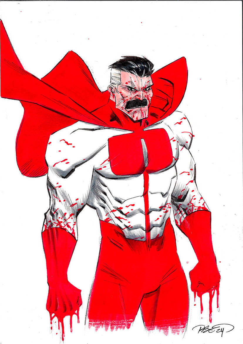 Omni Man - Illustration by Rodrigo Catraca