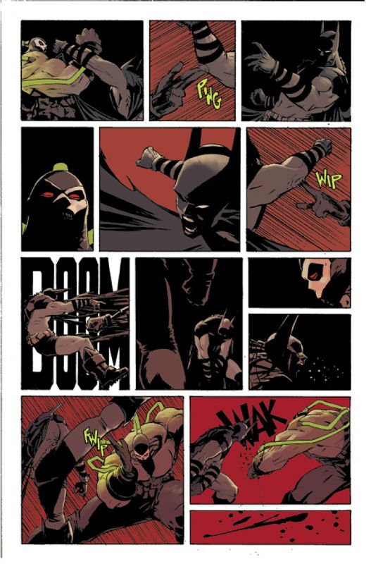 Absolute Batman #9 - page 20 - Artists' Proof By Frank Martin