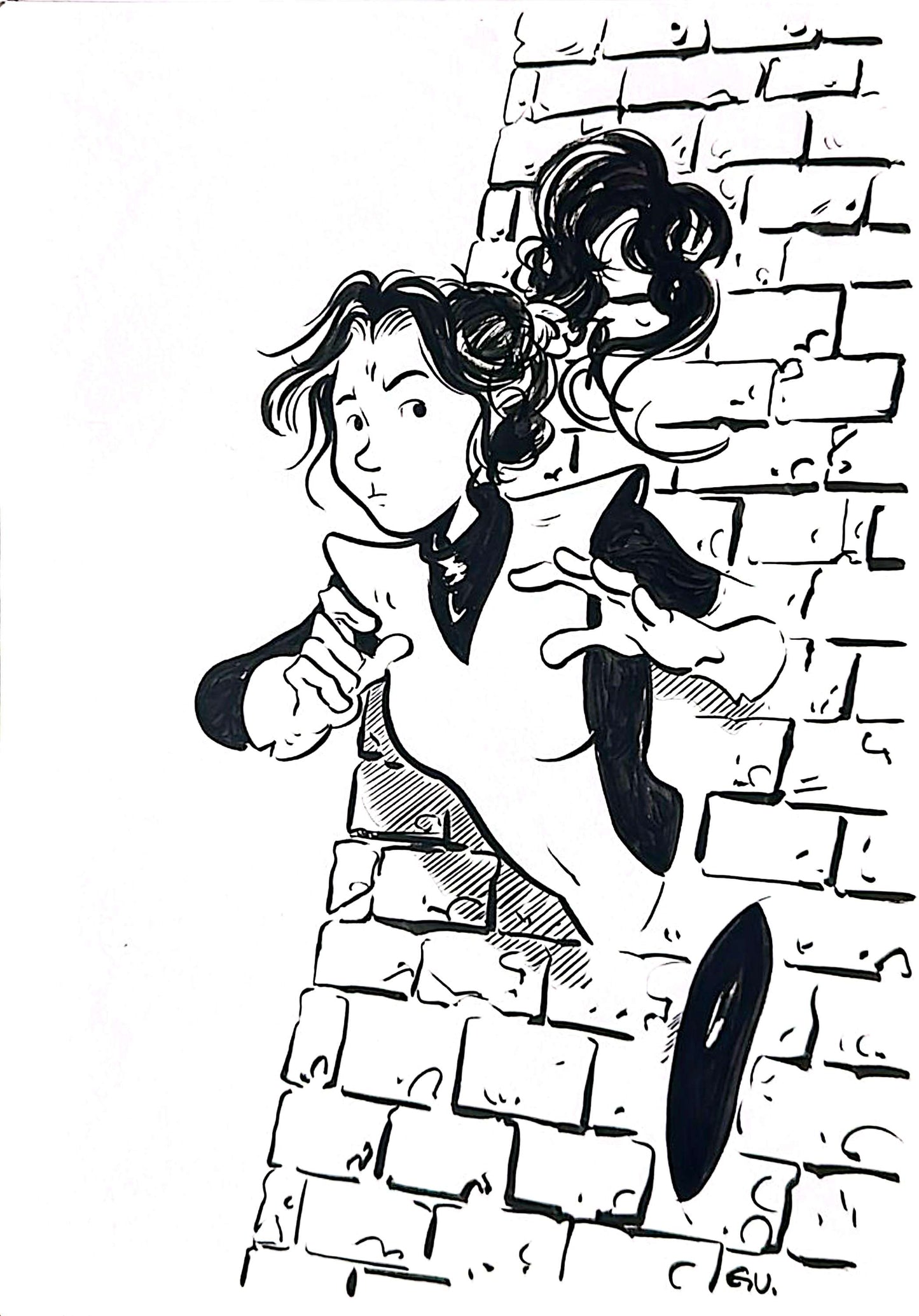 Kitty Pryde - Illustration by Gustavo Magalhães