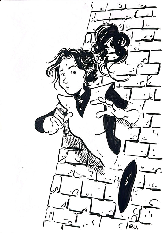 Kitty Pryde - Illustration by Gustavo Magalhães