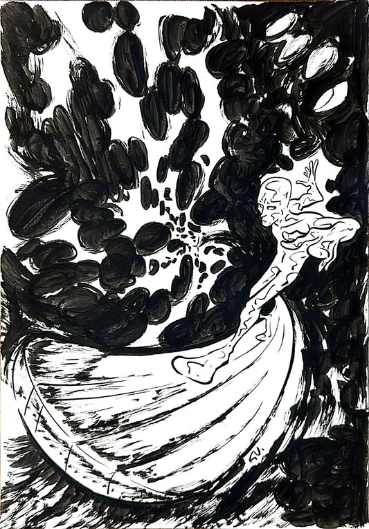 Silver Surfer - Illustration by Gustavo Magalhães