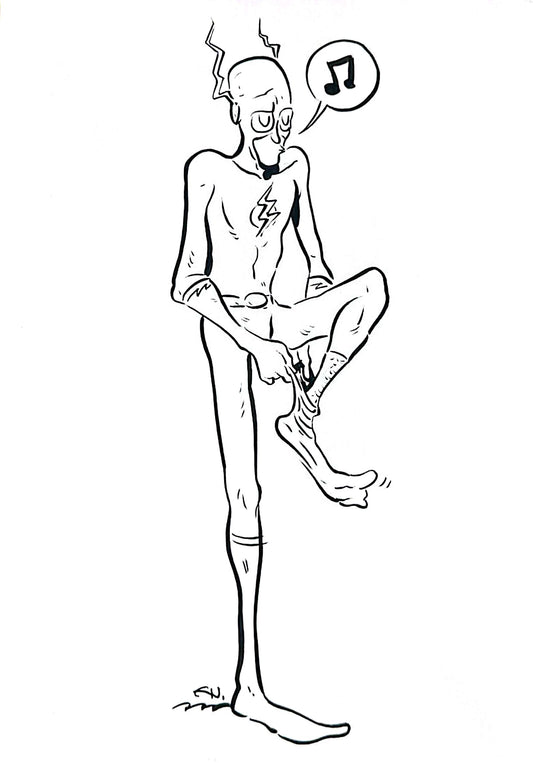 Flash - Illustration by Gustavo Magalhães