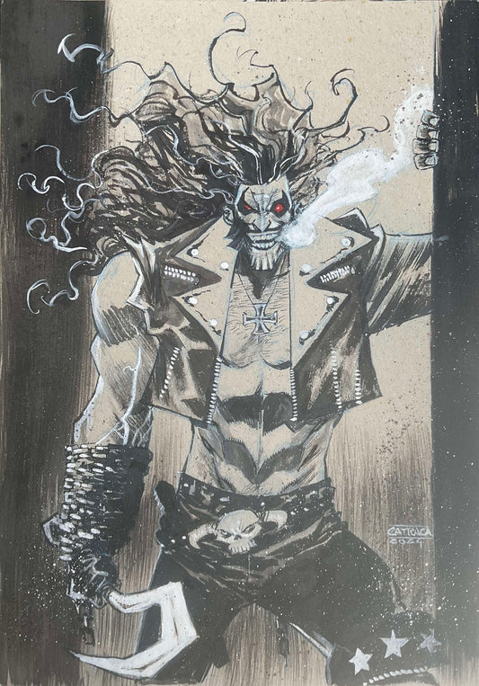 Lobo - Illustration by Rodrigo Catraca