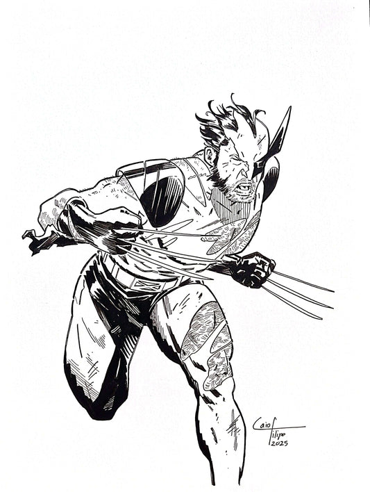 Wolverine - Illustration by Caio Filipe