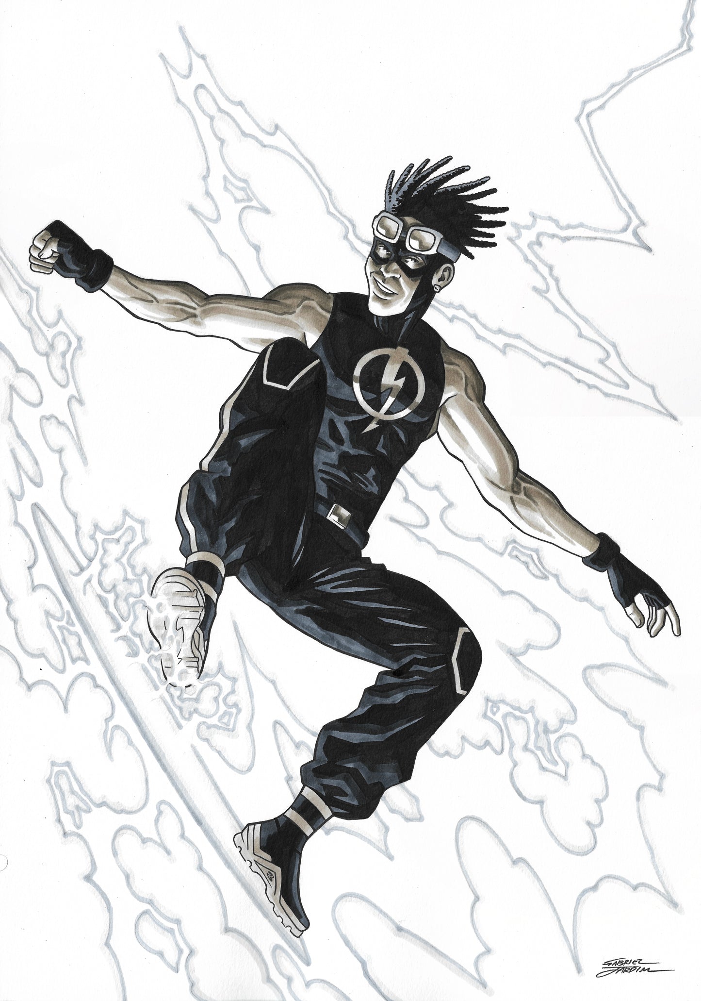 Static - Illustration by Gabriel Jardim