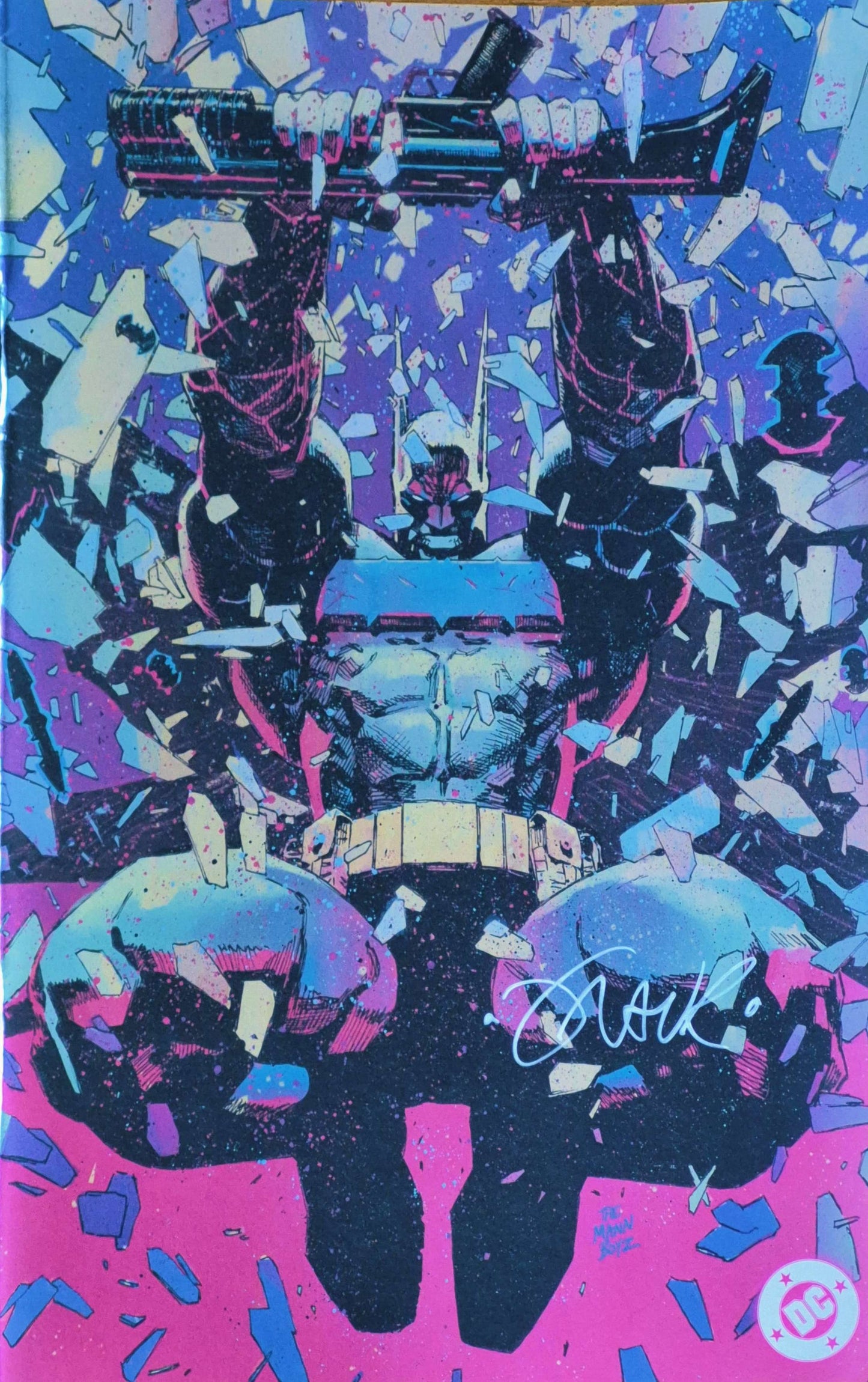 Absolute Batman #5 Calgary Expo 2025 Clay Mann Foil Variant - Signed by Frank Martin