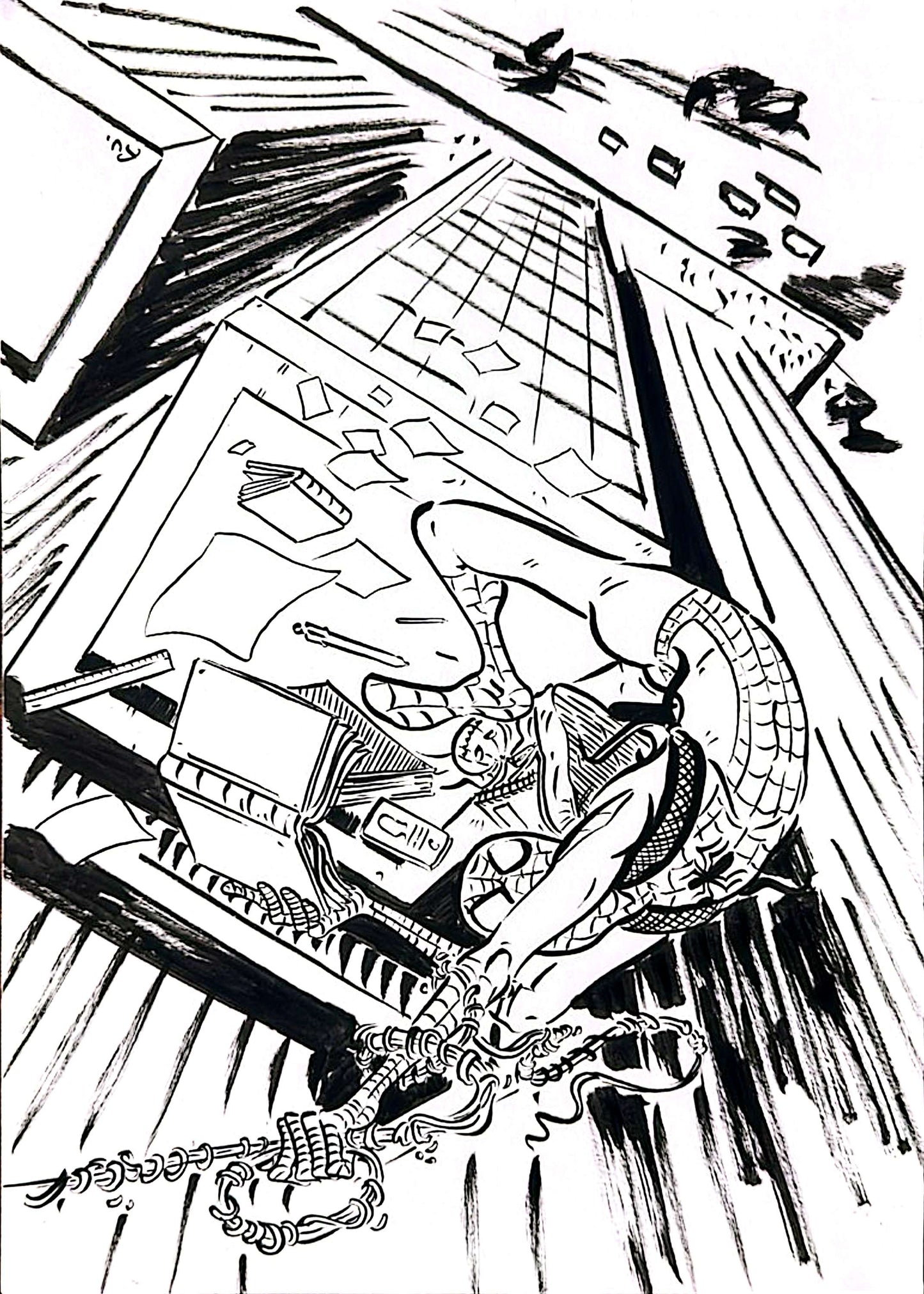 Spider-Man - Illustration by Gustavo Magalhães