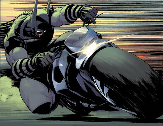 Absolute Batman #16 - page 4 - 5 - Artists' Proof By Frank Martin